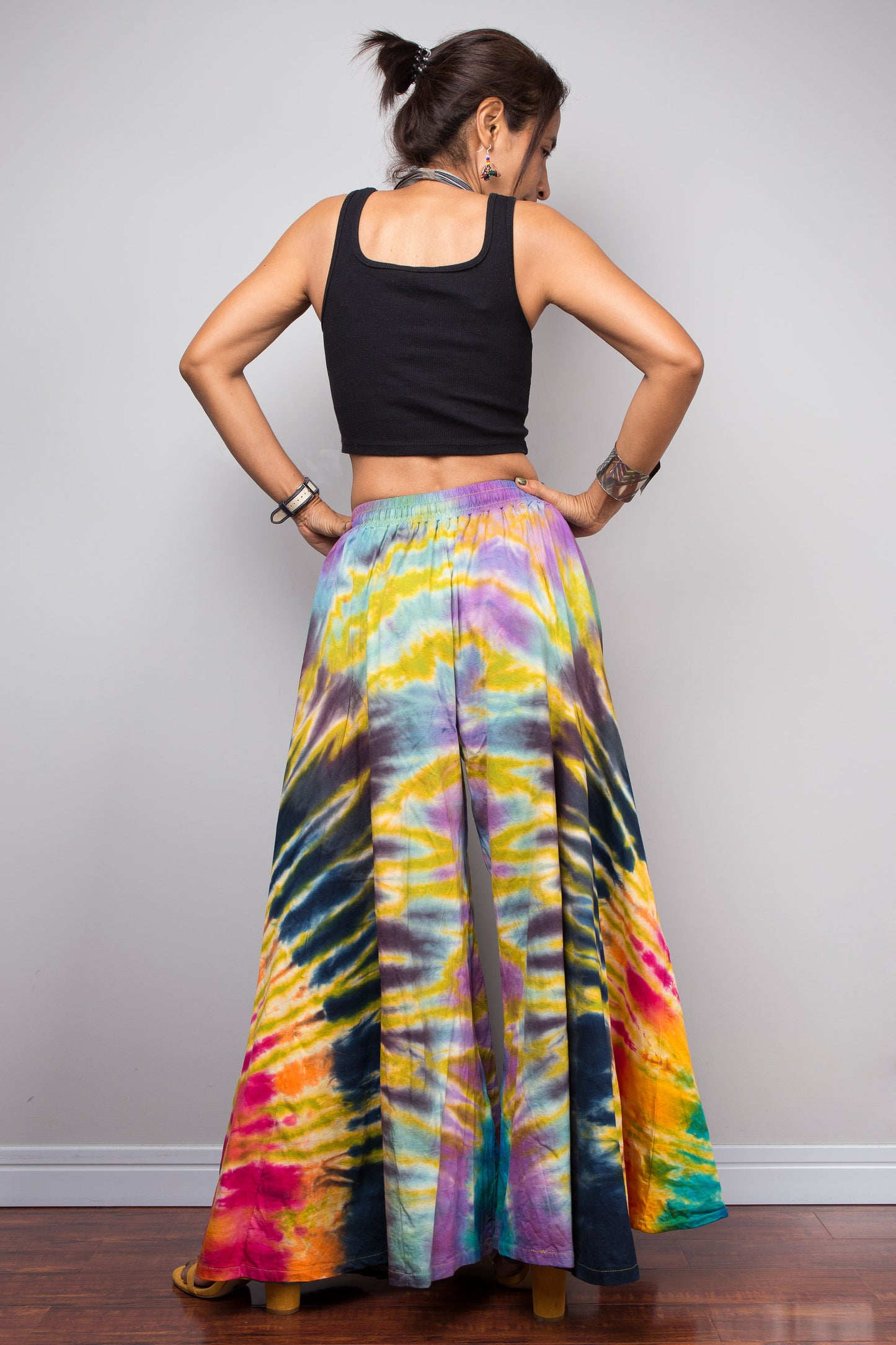 Aurora Tie Dye Wide Leg Palazzo Pants