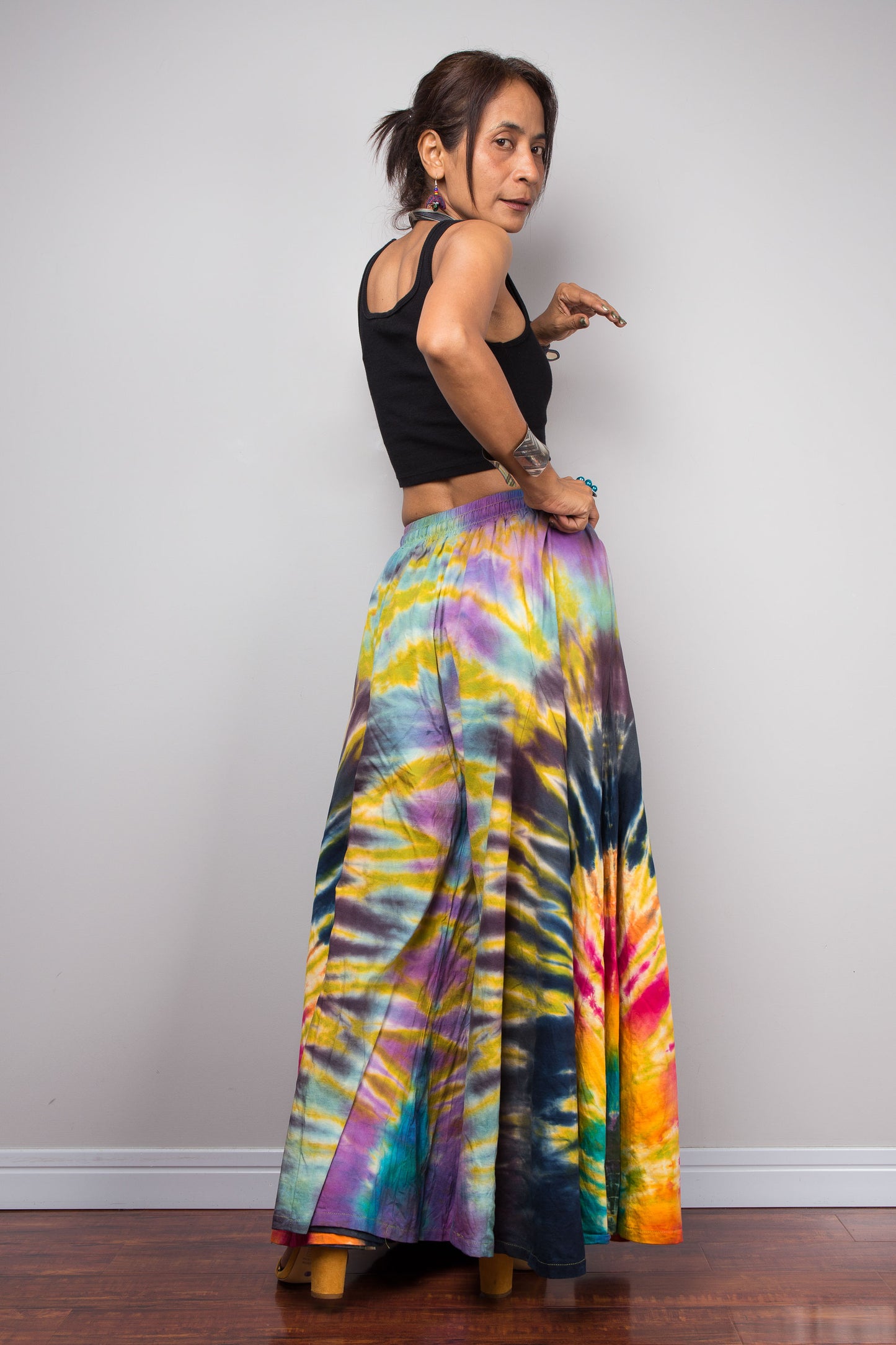 Aurora Tie Dye Wide Leg Palazzo Pants