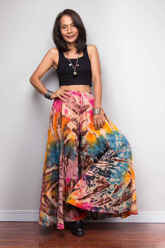 Tie Dye Palazzo Pants