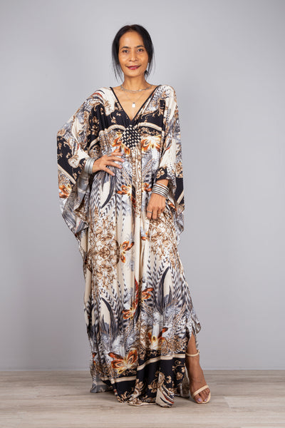 Boho Kaftan Frock Dress