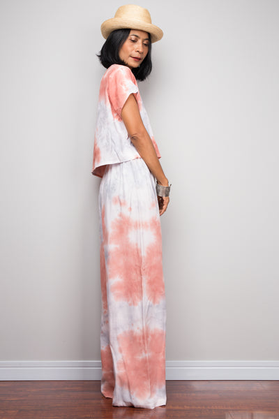 Tie dye matching outfit
