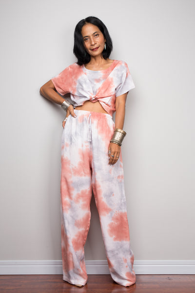 Tie dye matching outfit