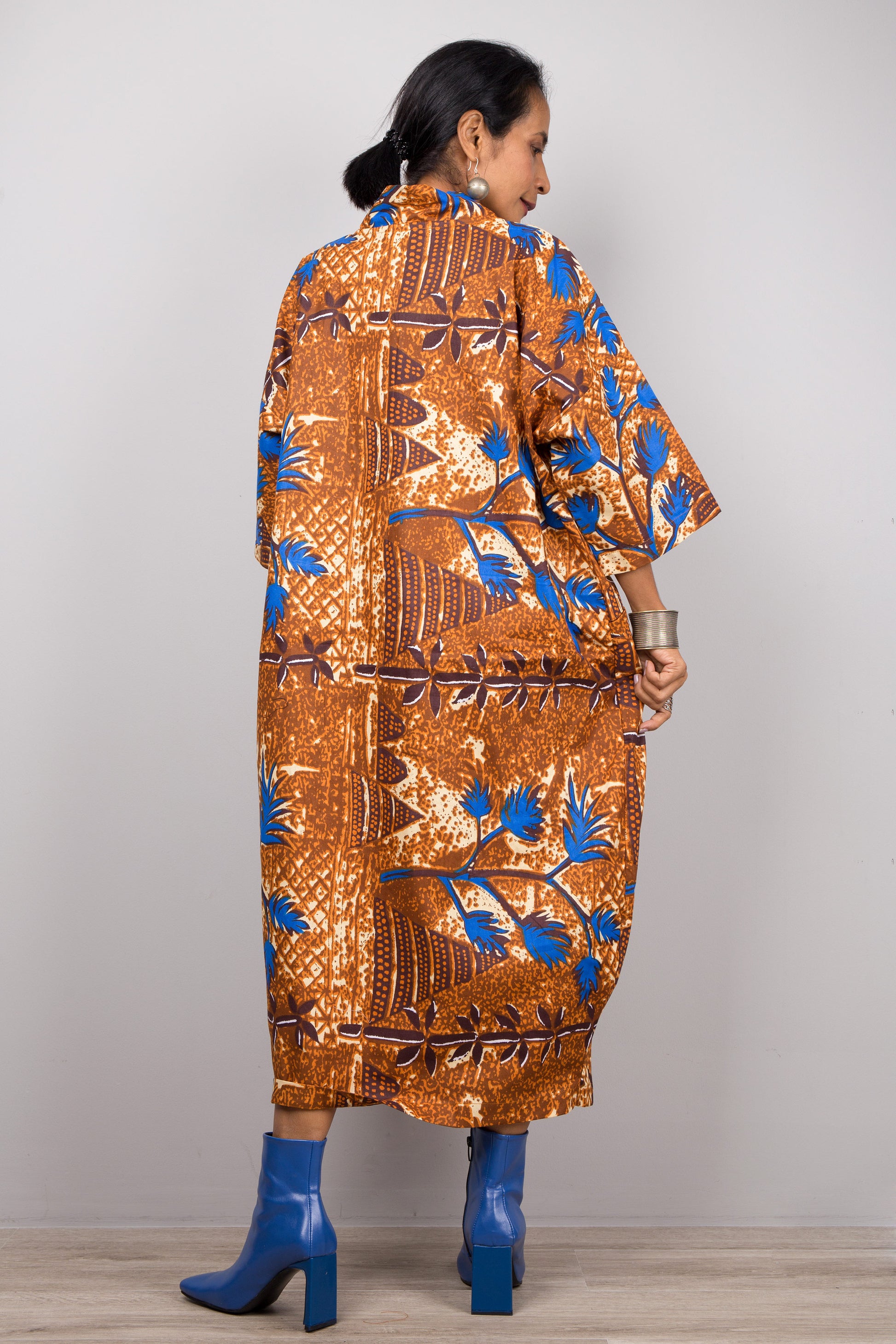 silk ankara dresses Chiffon Mixed With Ankara Styles Ankara Silk Ankara Mixed With Chiffon Ankara Silk And Chiffon