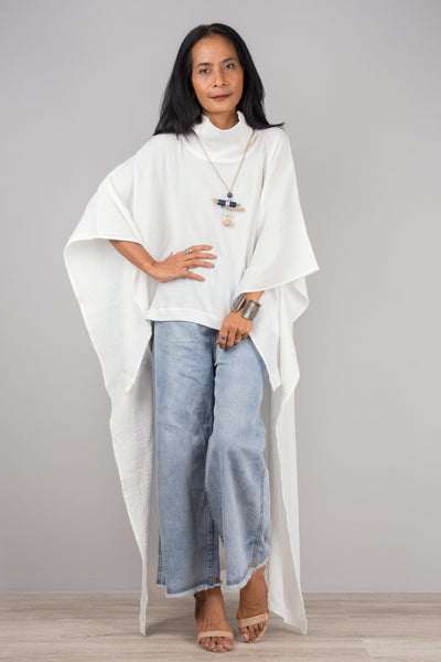 Cotton Gauze Kaftan top