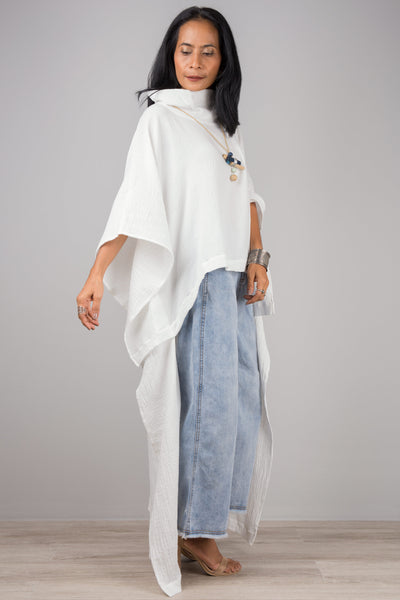 Cotton Gauze Kaftan top