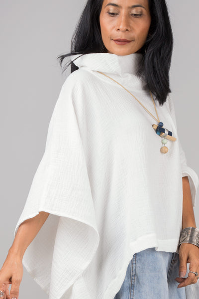 Cotton Gauze Kaftan top