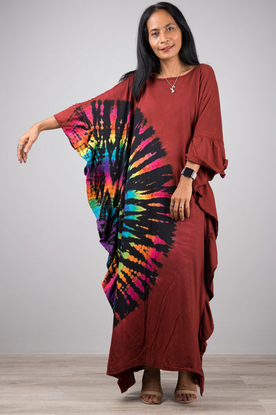 Tie dye kaftan