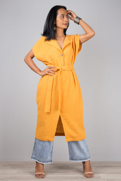 Cotton Gauze Dress