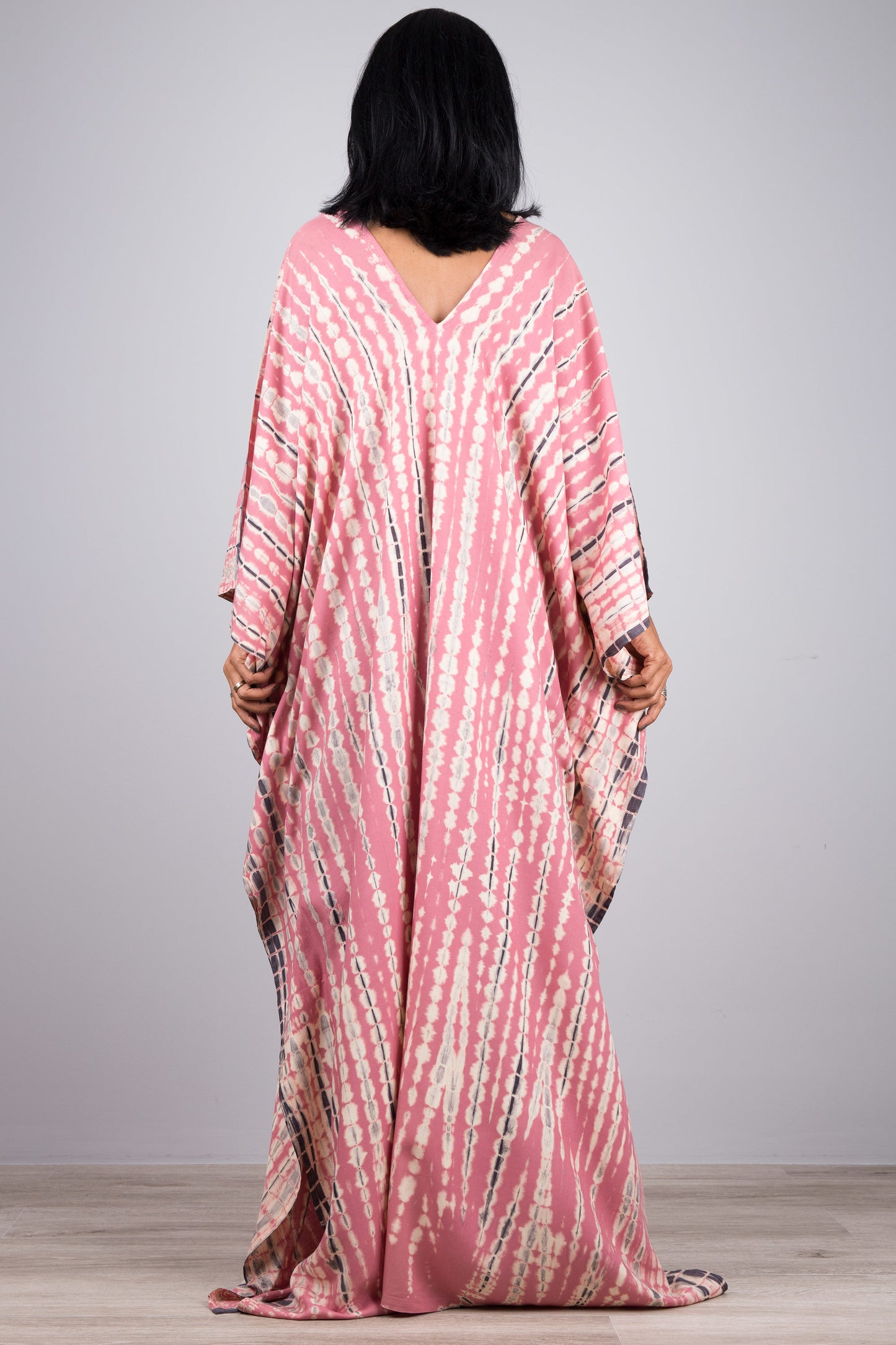 Tie dye kaftan, Beach dress, Long Maxi dress, resort Kaftan, Summer kaftan