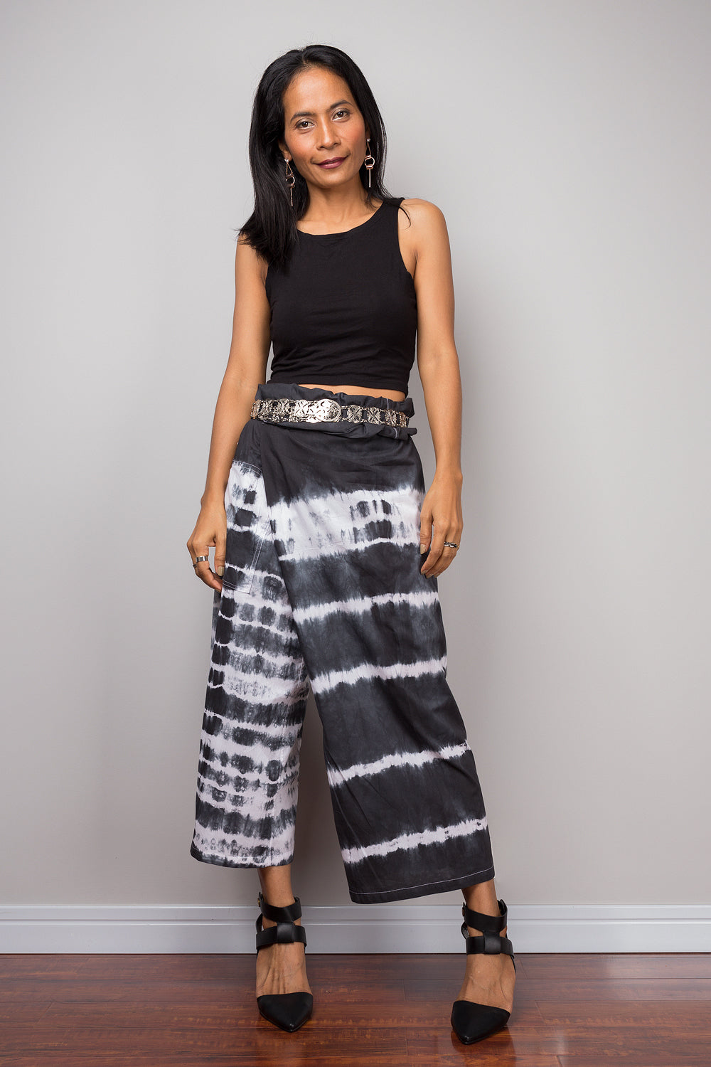 One of a kind Thai wrap pants. #upcycledfashion #thaiwrappants