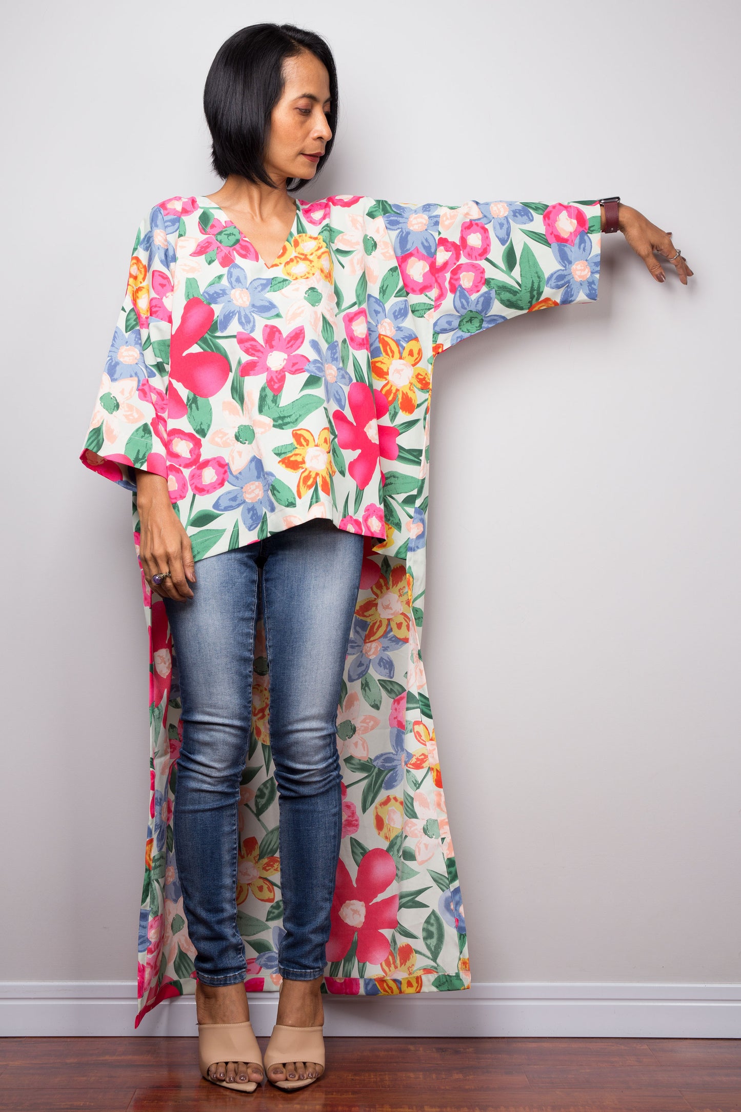 Floral Kaftan top