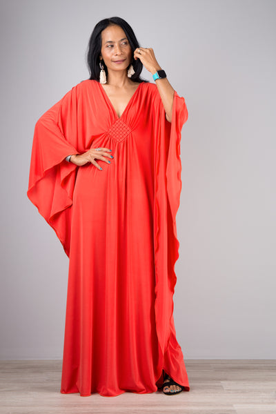 Orange kaftan