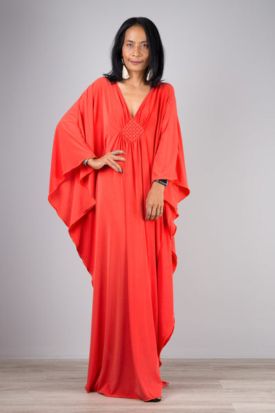 Orange kaftan