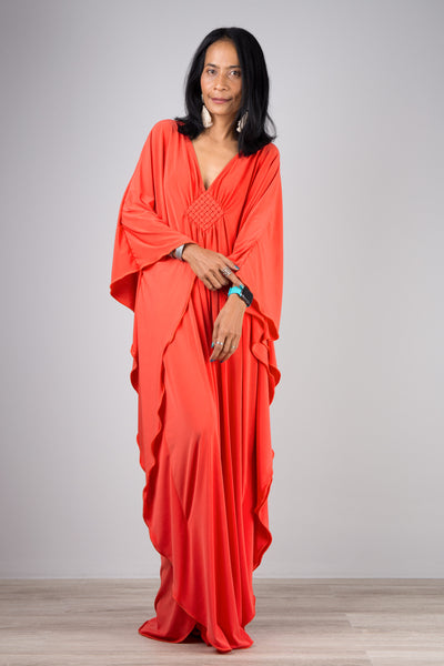 Orange kaftan