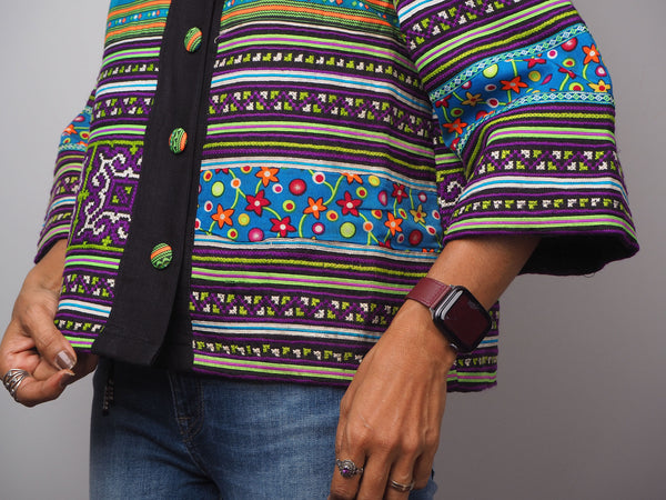 Hill tribe Blouse Top
