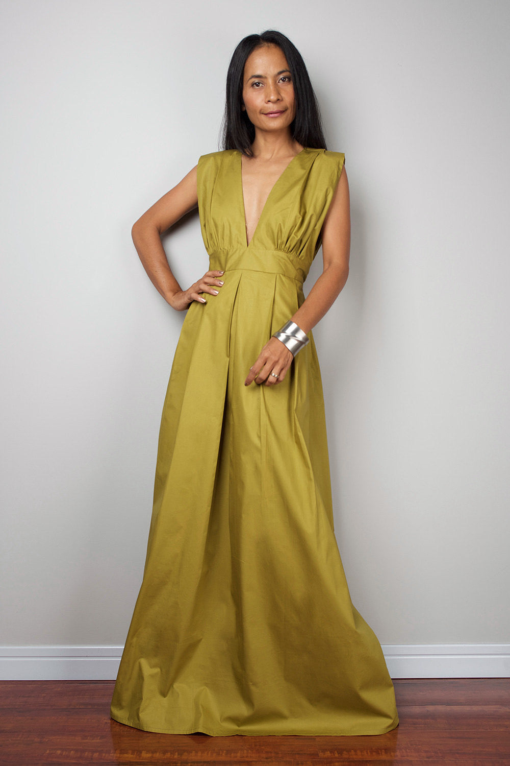 Olive Maxi Dress