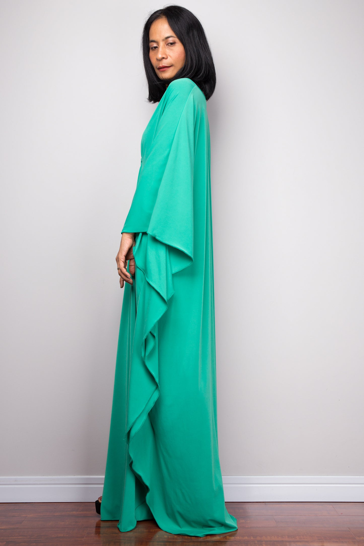Green kaftan