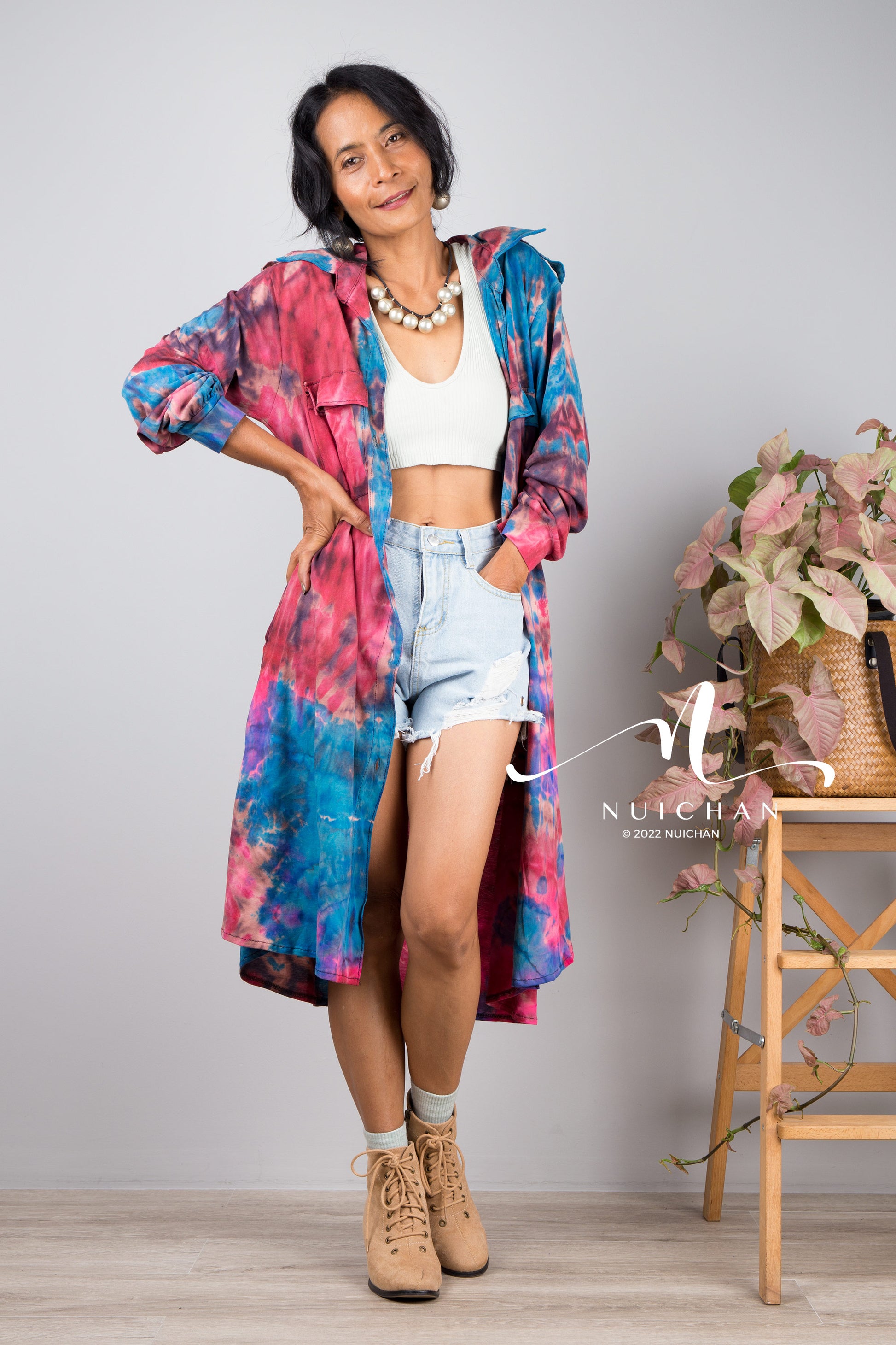 ladies tie dye dresses Confte these casual summer dresses are stylish Silk Wrap Slip Maxi Dress