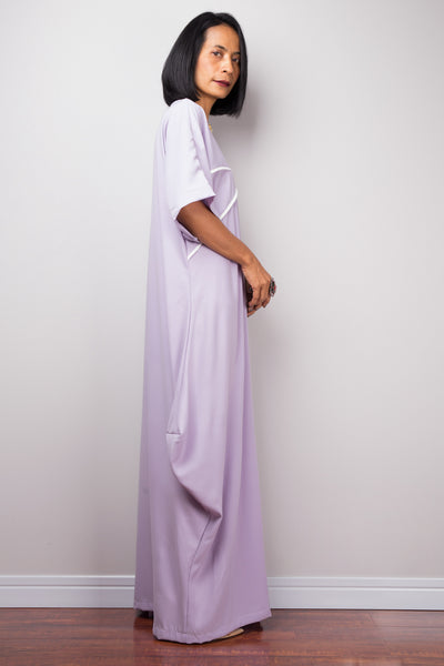 Purple Maxi Dress | Gala Evening dress | Resort dress | Holiday Dress