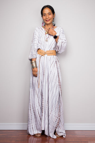 Tie dye beach kaftan