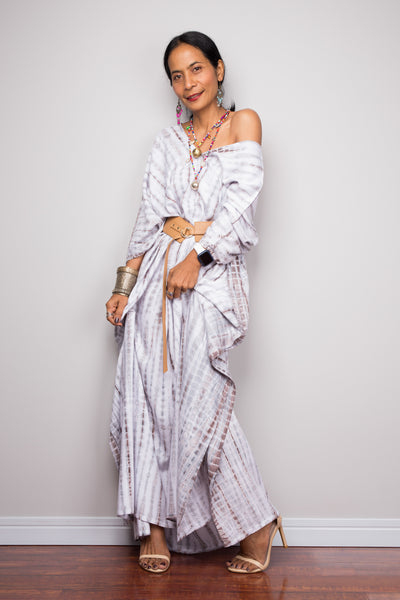 Tie dye beach kaftan