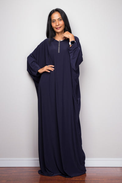 Buy Kaftan dresses online. Modest kaftan frock dress by Nuichan
