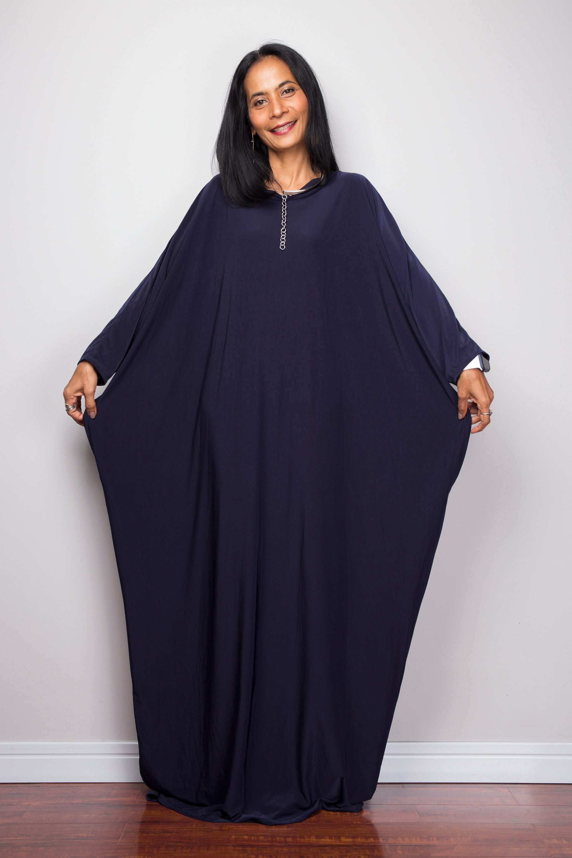 Buy Kaftan dresses online. Modest kaftan frock dress by Nuichan