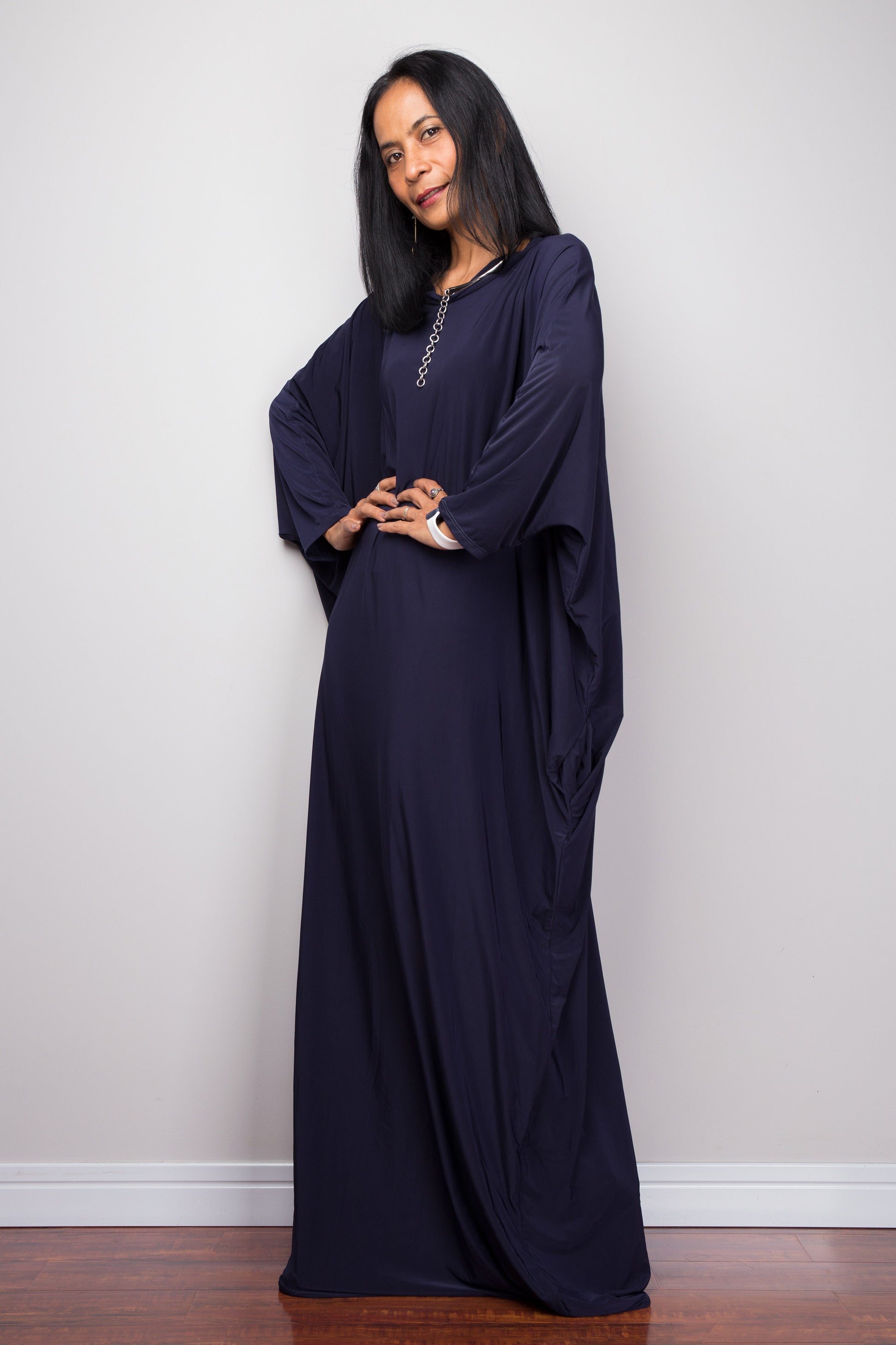 Buy Kaftan dresses online. Modest kaftan frock dress by Nuichan