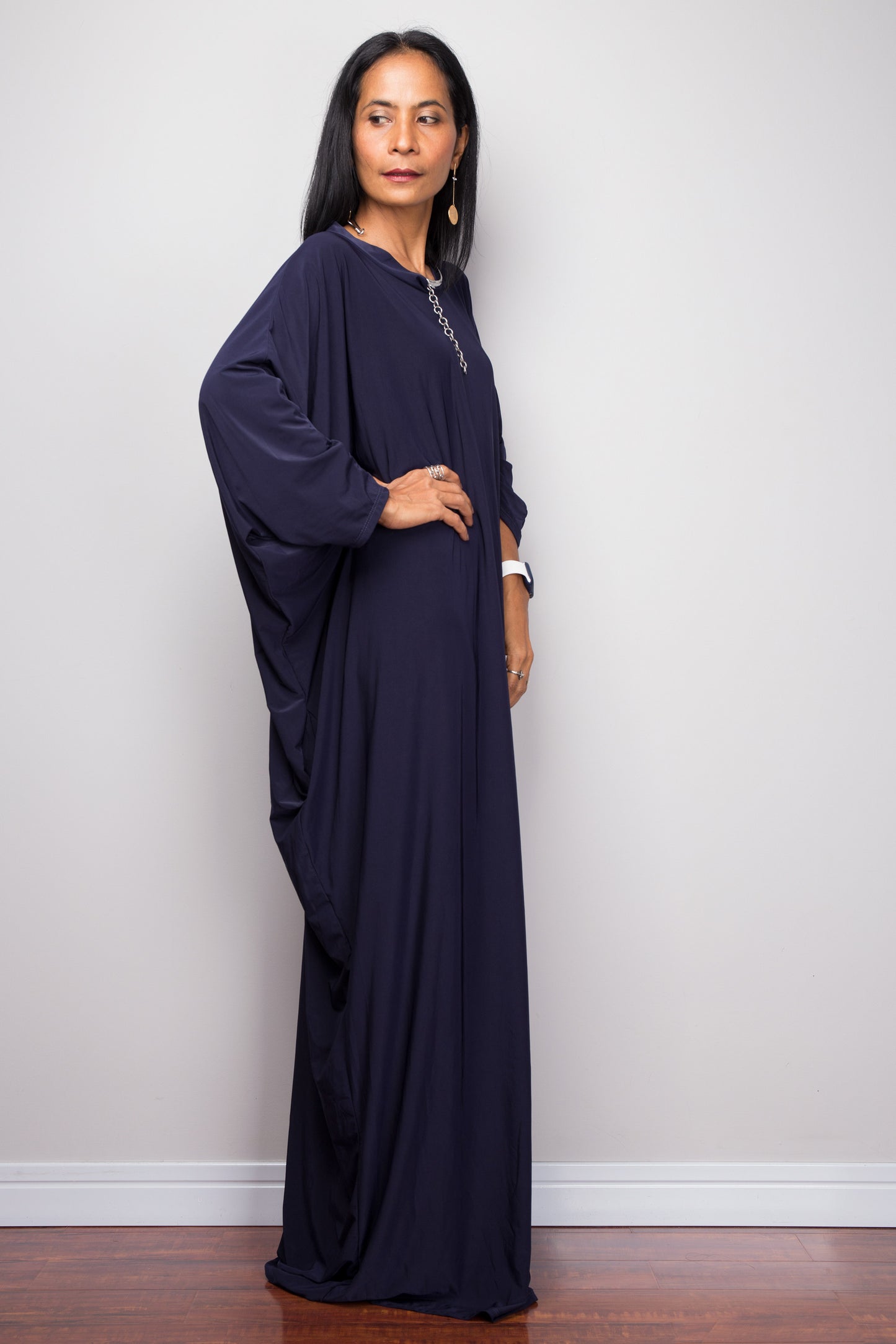 Buy Kaftan dresses online. Modest kaftan frock dress by Nuichan
