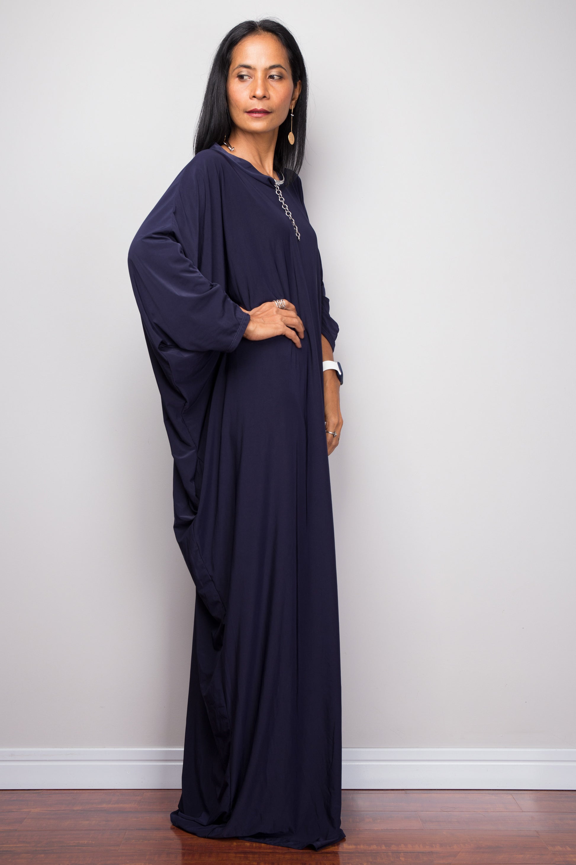 Buy Kaftan dresses online. Modest kaftan frock dress by Nuichan
