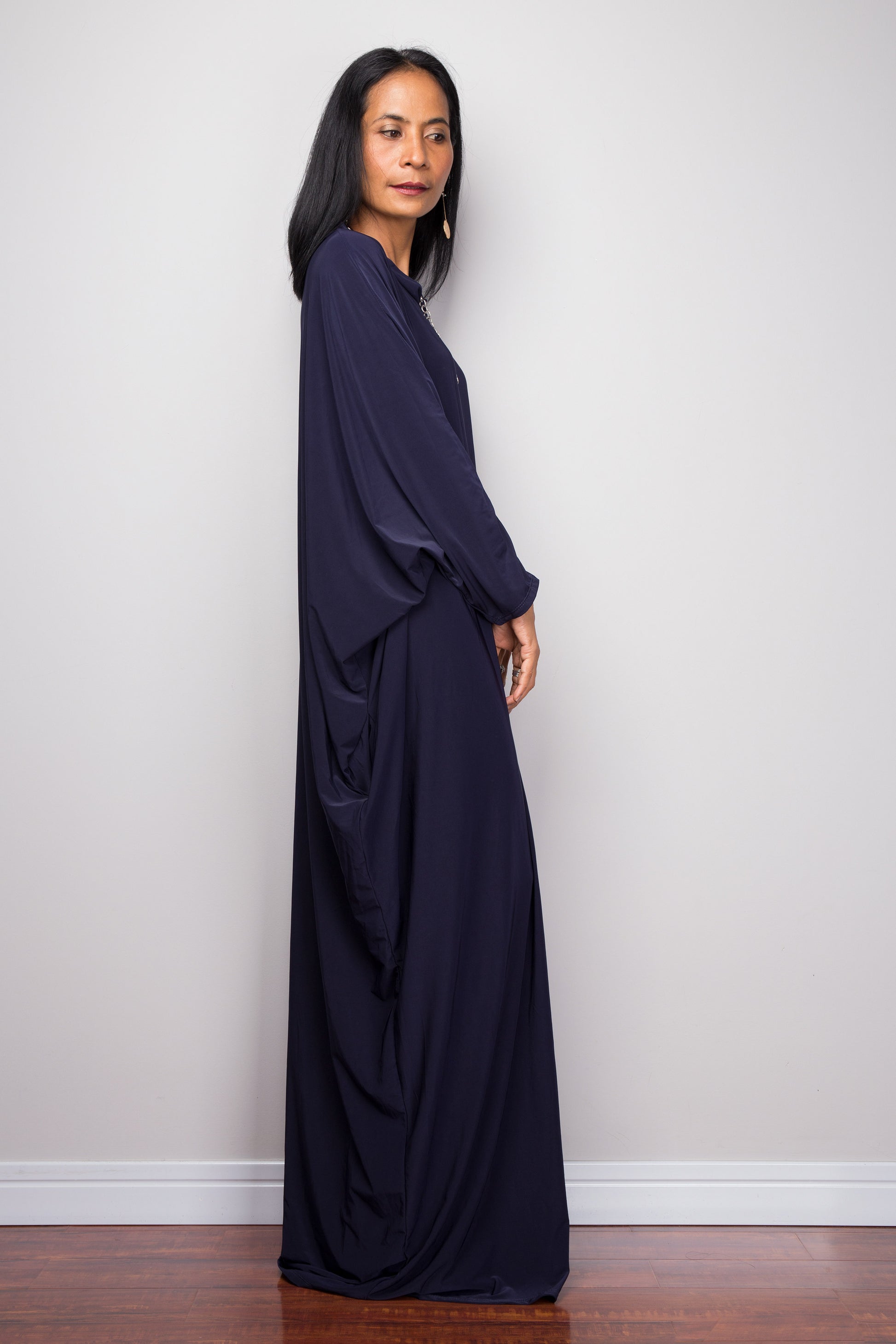 Buy Kaftan dresses online. Modest kaftan frock dress by Nuichan