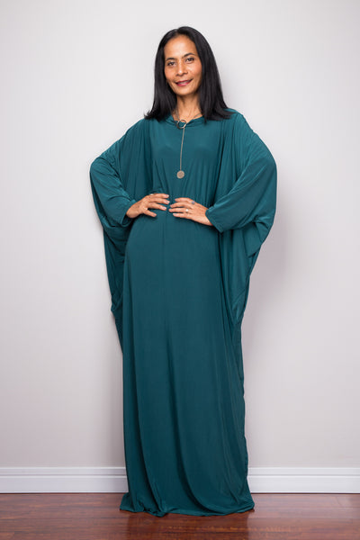 Stylish kaftan dresses online. Modest maxi dress by Nuichan