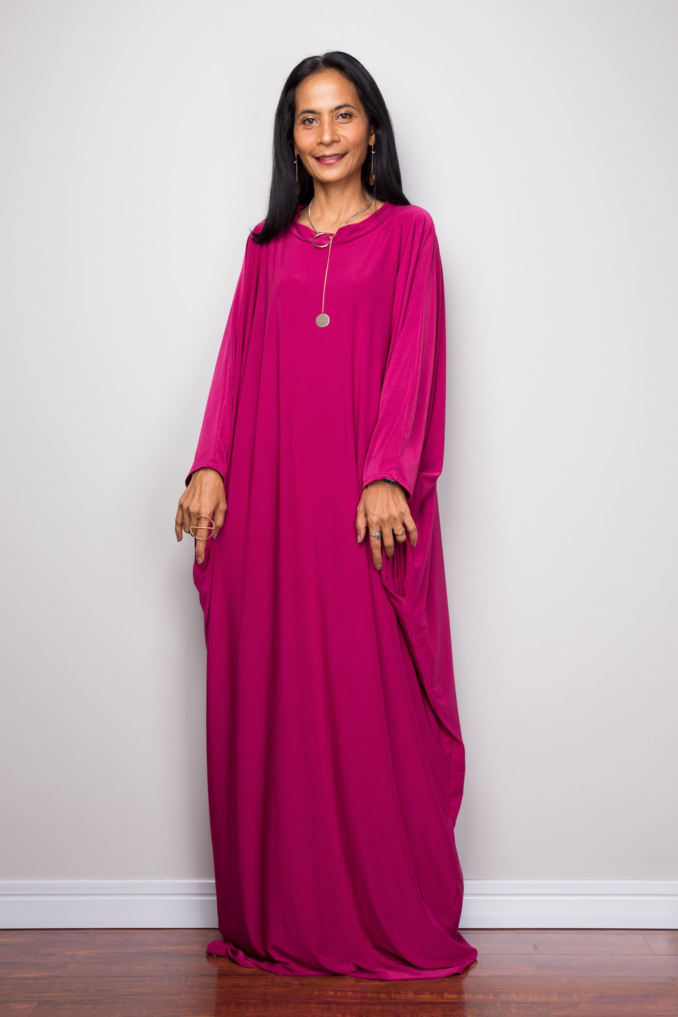 Modest Kaftan Dress