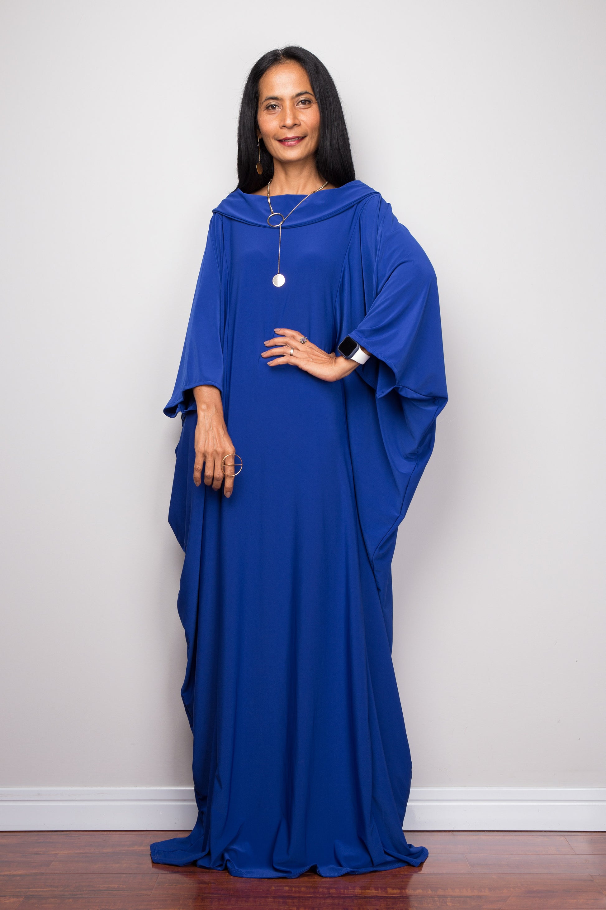 Buy Modest Kaftan dresses online. Large kaftan frock dress by Nuichan