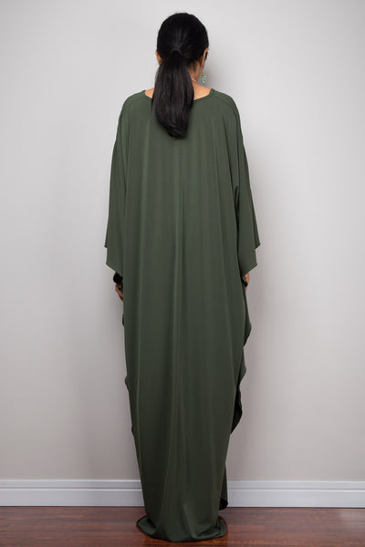 Buy Kaftan dresses online. Kimono kaftan frock dress by Nuichan