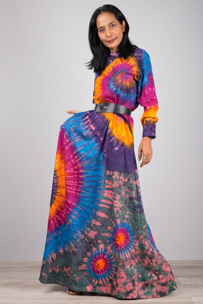 Tie dye dress