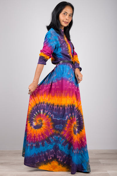 Tie dye dress