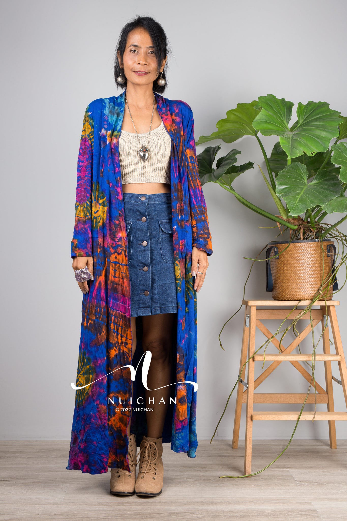 Tie Dye Cardigan