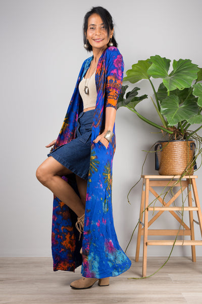 Tie Dye Cardigan