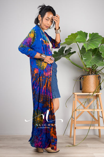 Tie Dye Cardigan