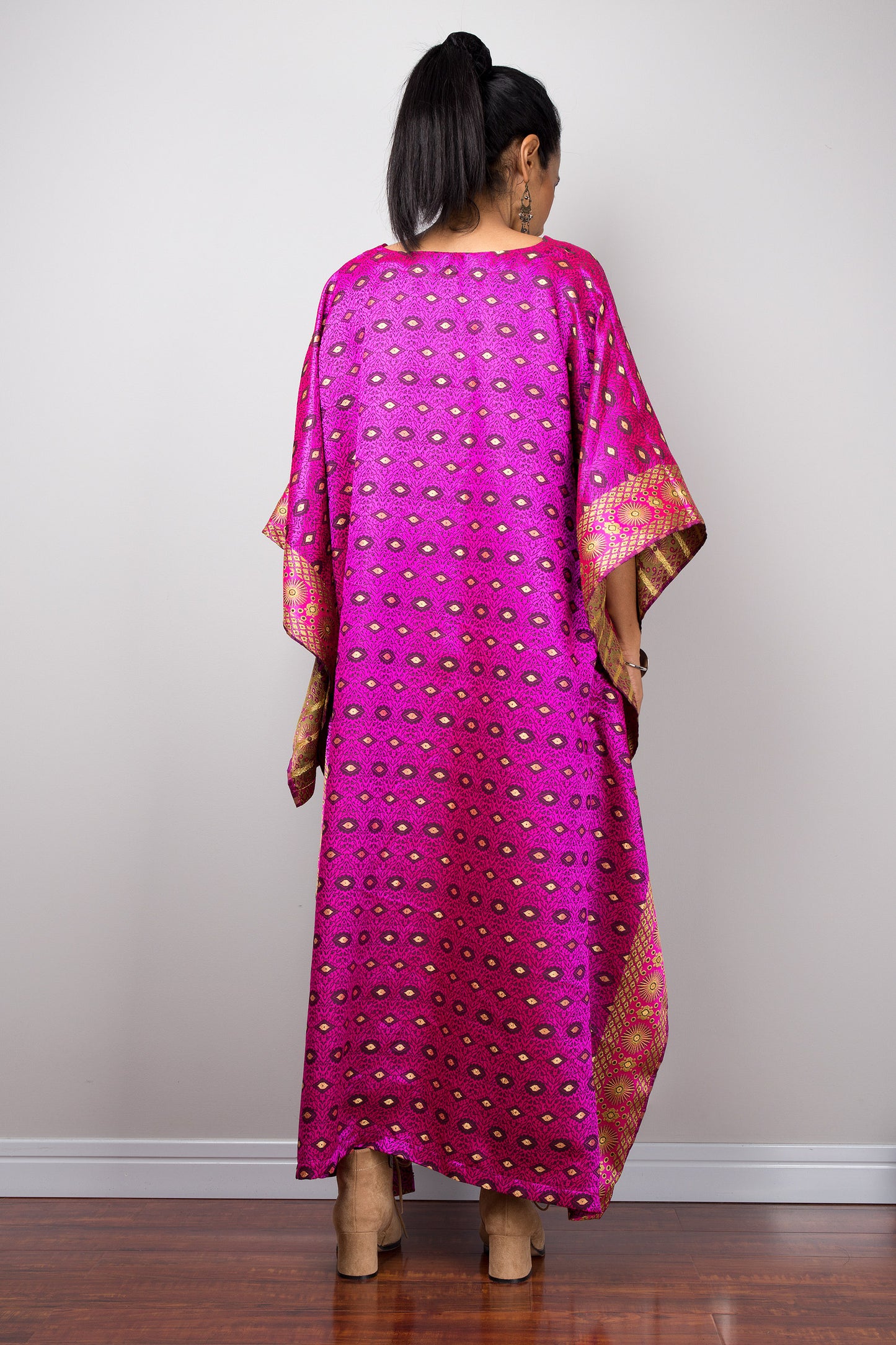 Short front kaftan top