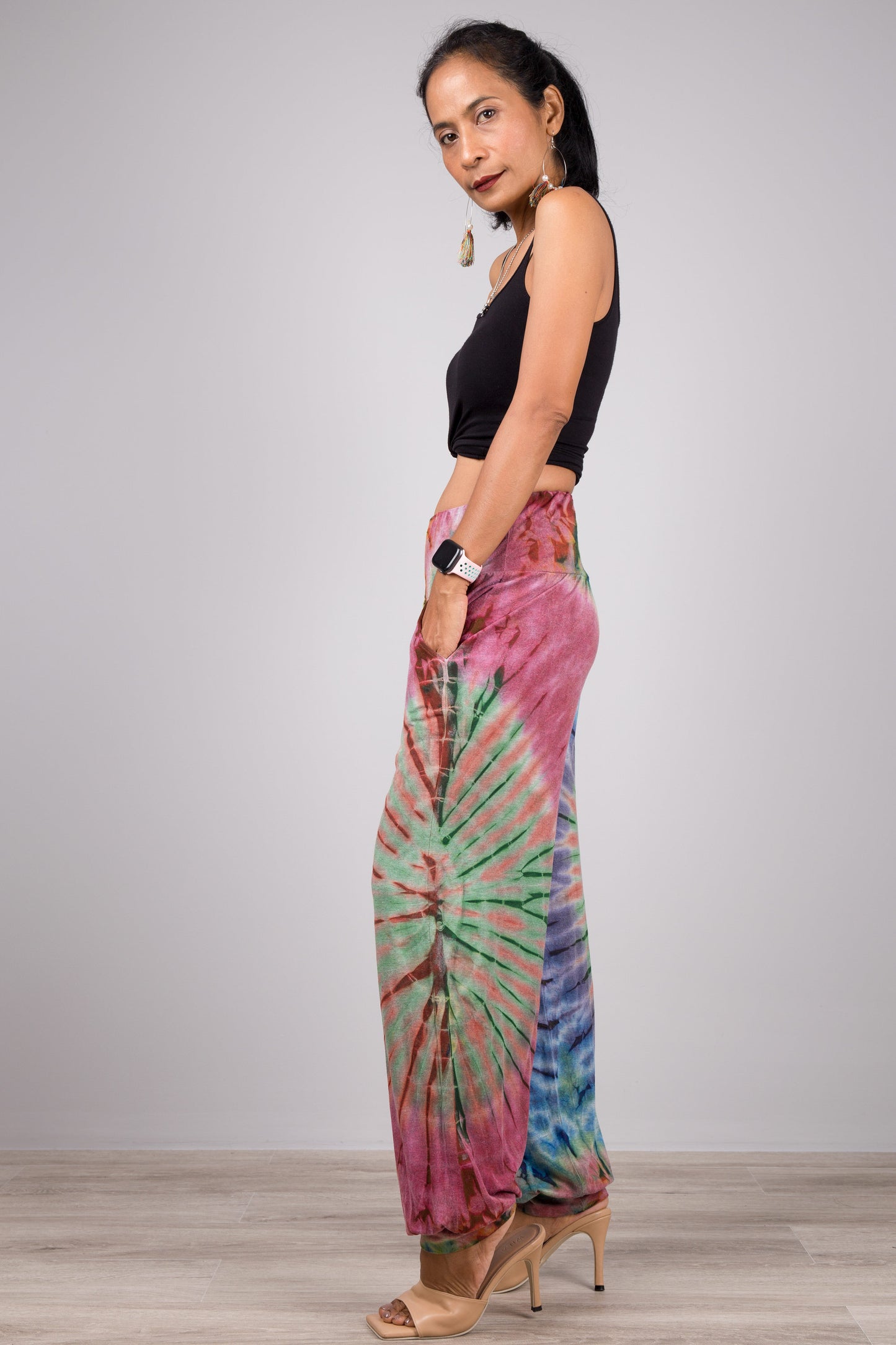 Blue Tie Dye pants