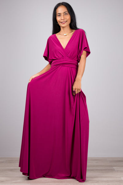 Buy multiway bridesmaid dresses online. Multi wrap dress by Nuichan