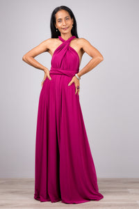 Buy Infinity bridesmaid dresses online. Multi wrap dress by Nuichan