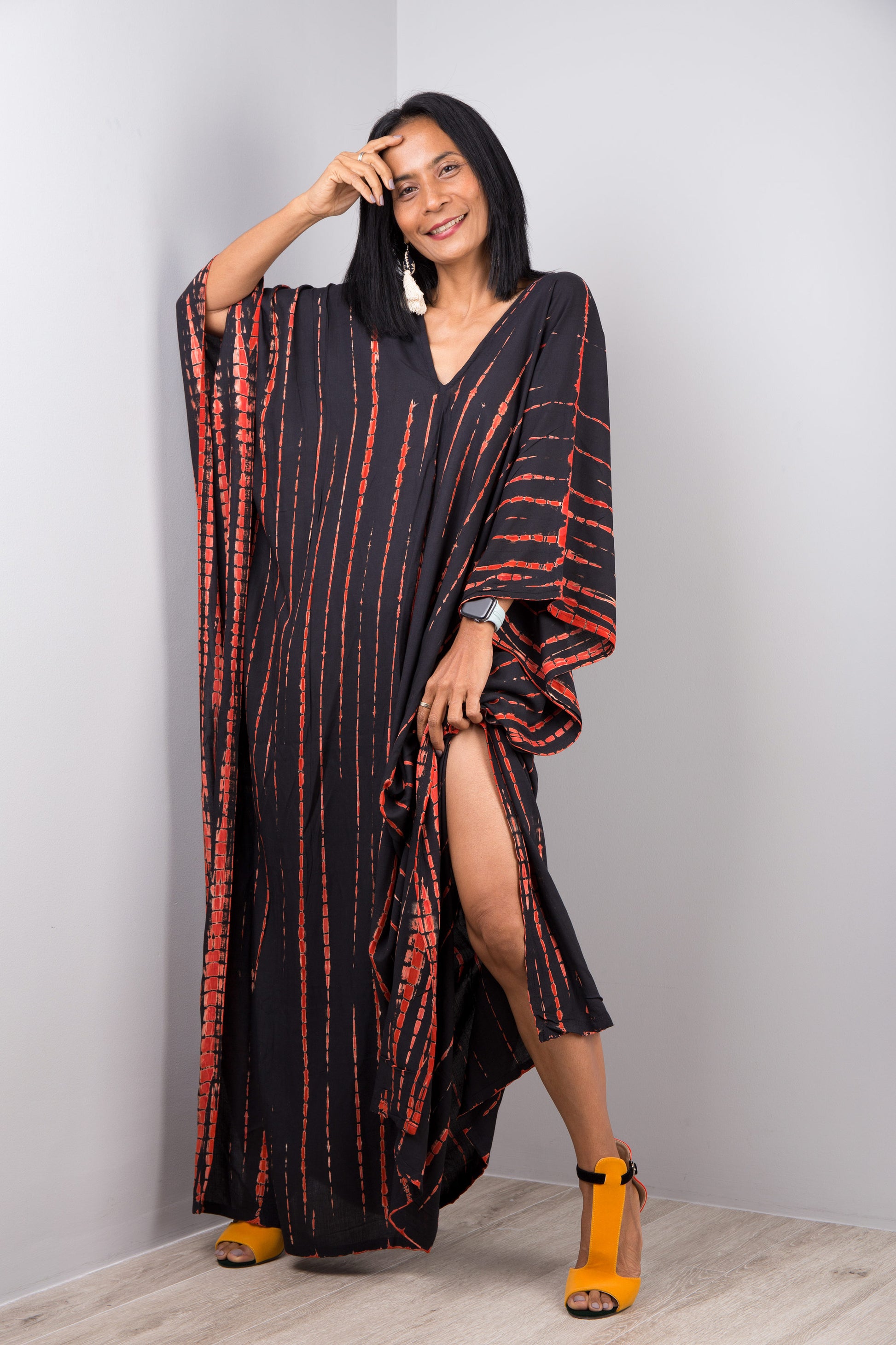 black and orange tie dye dress Orange PrettyLittleThing Satin Animal Print Twist Back Maxi Dress